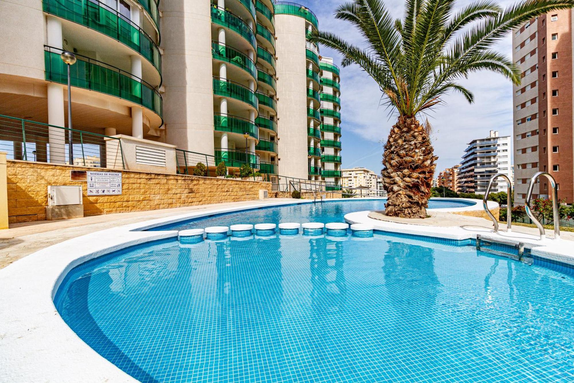 Apartment Vilapark With Pool, Free Parking, Terrace, Beach Benidorm Eksteriør bilde