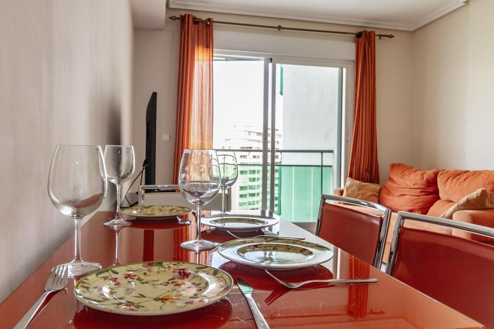 Apartment Vilapark With Pool, Free Parking, Terrace, Beach Benidorm Eksteriør bilde